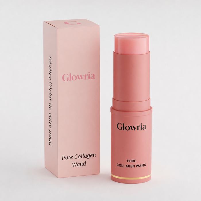 Baume au Collagène Glowria avec sa boîte